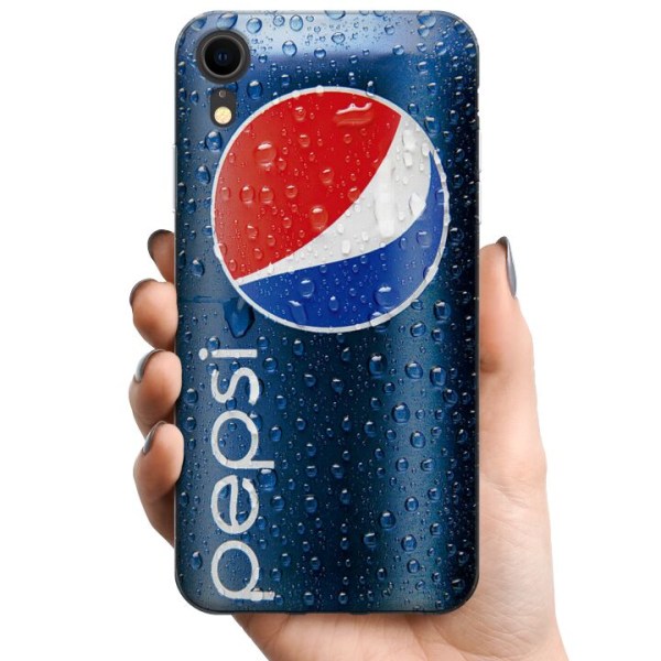 Apple iPhone XR TPU Mobildeksel Pepsi