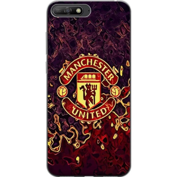 Huawei Y6 (2018) Gennemsigtig cover Manchester United