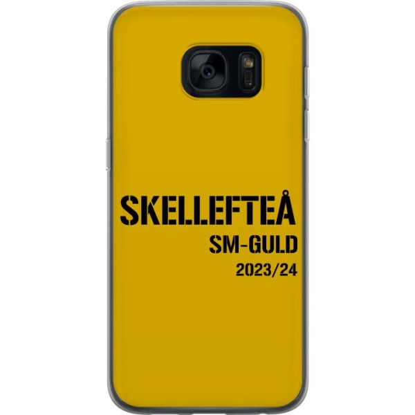 Samsung Galaxy S7 Gennemsigtig cover Skellefteå SM GULD