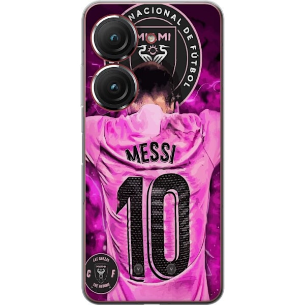 Asus Zenfone 9 Gjennomsiktig deksel Messi