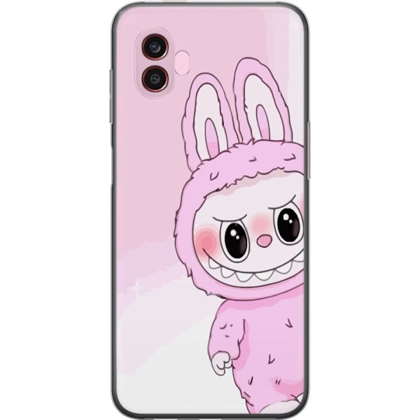 Samsung Galaxy Xcover6 Pro Gjennomsiktig deksel Labubu Bunny-s