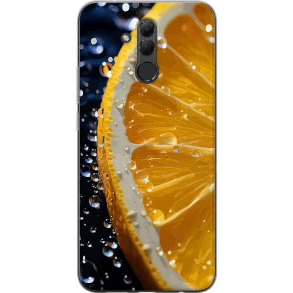 Huawei Mate 20 lite Gennemsigtig cover Appelsin
