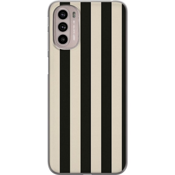 Motorola Moto G41 Genomskinligt Skal Line Flow
