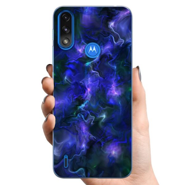 Motorola Moto E7 Power TPU Mobilskal Färger