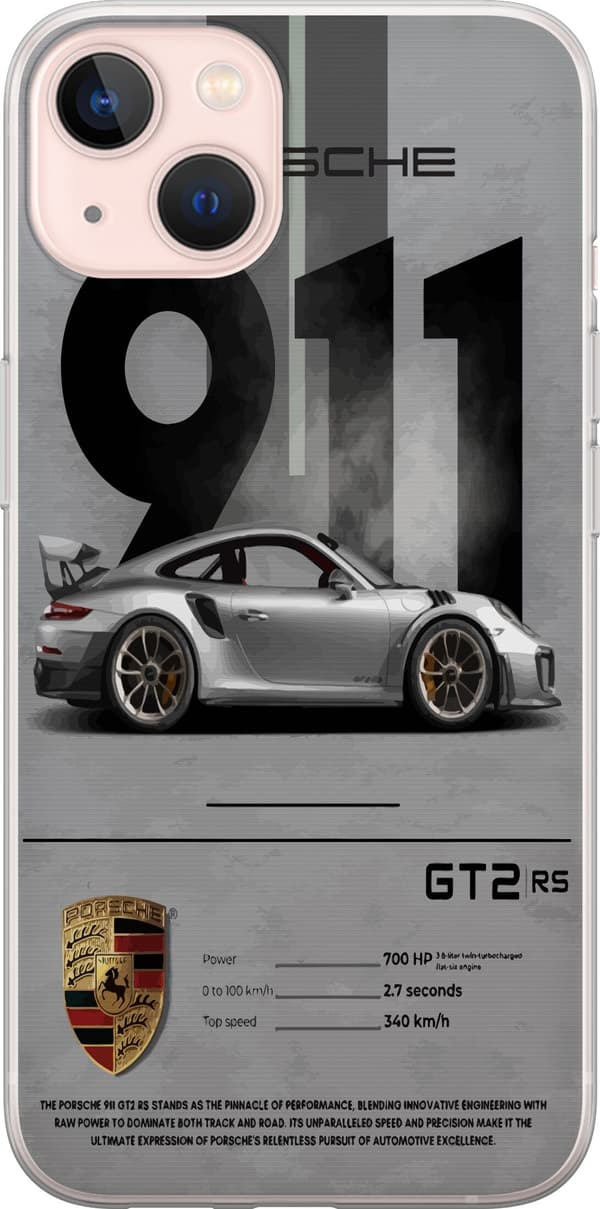 Kompatibel Mobilcover til Apple iPhone 13 Porsche 911