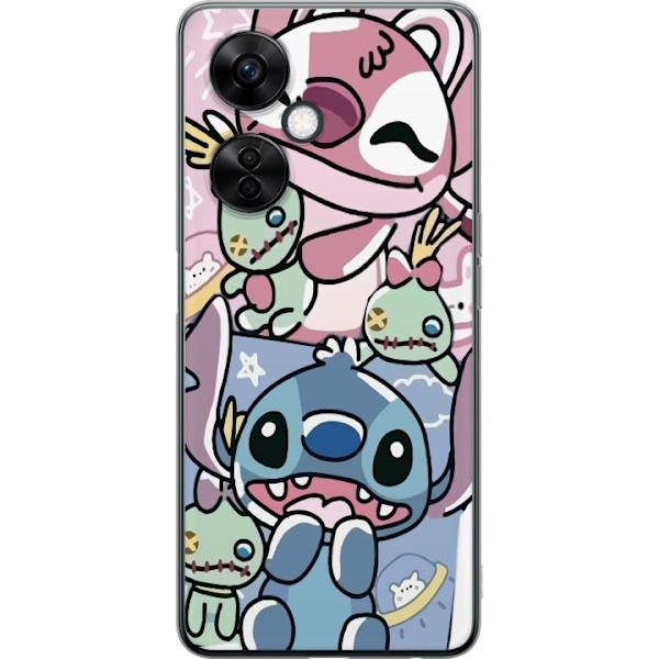 OnePlus Nord CE3 Läpinäkyvä kuori Ommel