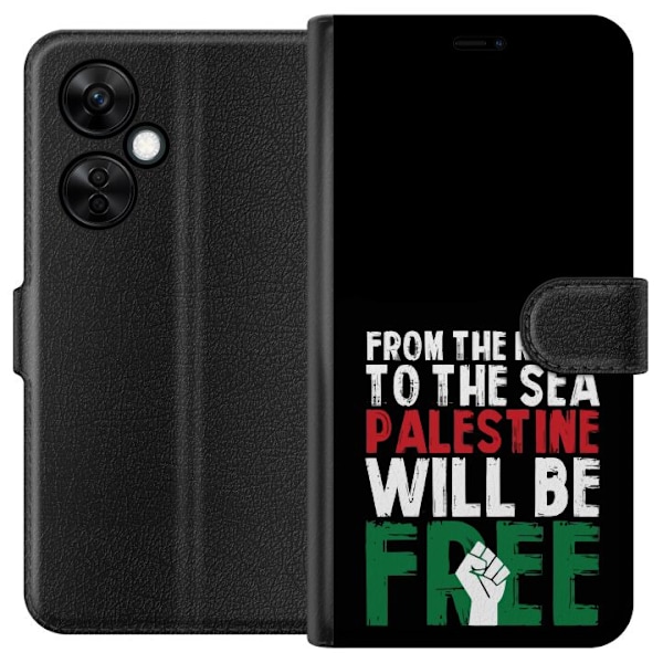 OnePlus Nord CE 3 Lite Tegnebogsetui Fri Palæstina