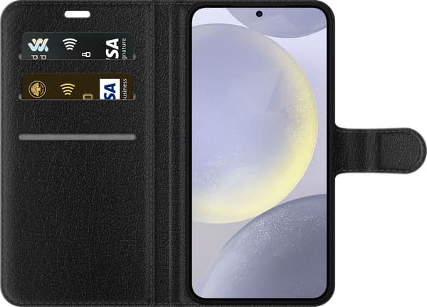 Kompatibelt Lommeboketui til Samsung Galaxy S24+ Grå spelkonsol grå