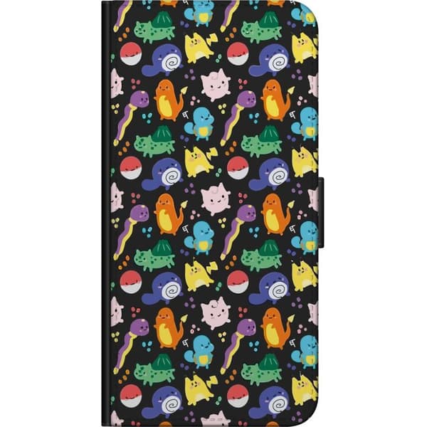 Kompatibel Tegnebogsetui til Samsung Galaxy A20s Pokemon