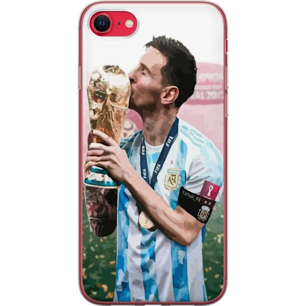 Apple iPhone 16e Läpinäkyvä kuori Messi