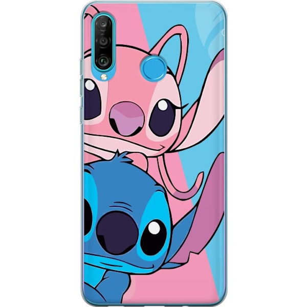 Huawei P30 lite Gennemsigtig cover Stitch & Angel