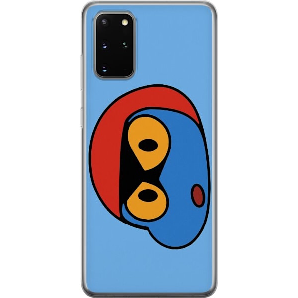 Samsung Galaxy S20+ Genomskinligt Skal Bold Bot Head