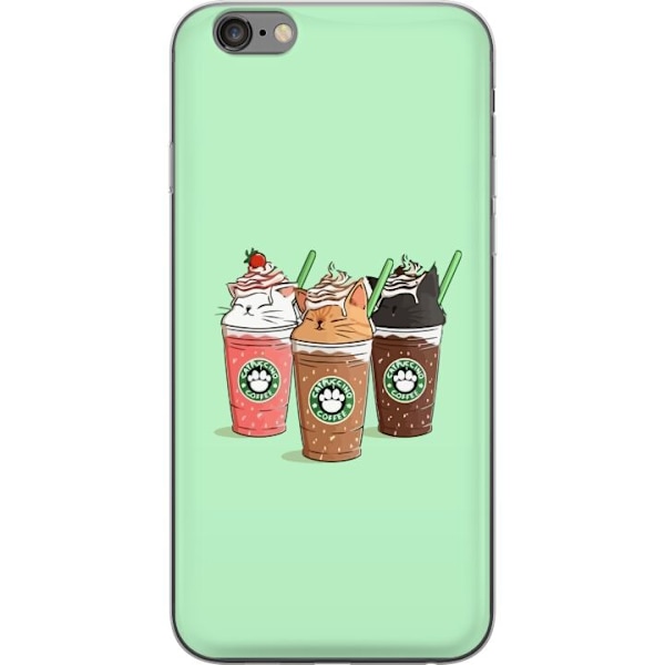 Apple iPhone 6 Plus Gennemsigtig cover Catpuccino