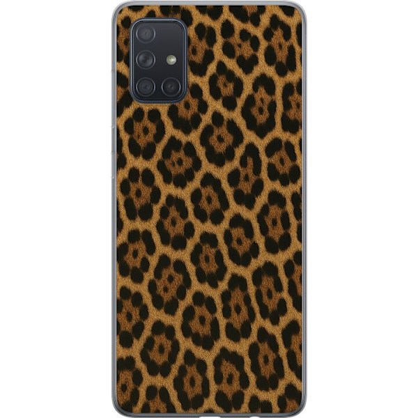 Samsung Galaxy A71 Läpinäkyvä kuori PredaDots