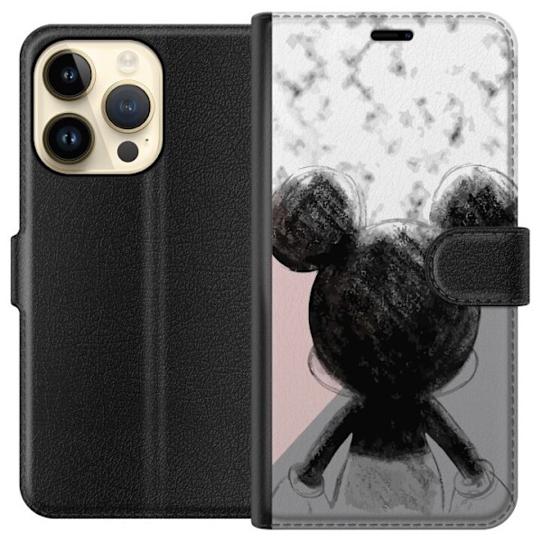 Apple iPhone 15 Pro Plånboksfodral Musse Pigg