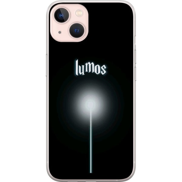 Apple iPhone 13 mini Gjennomsiktig deksel Harry Potter Lumos