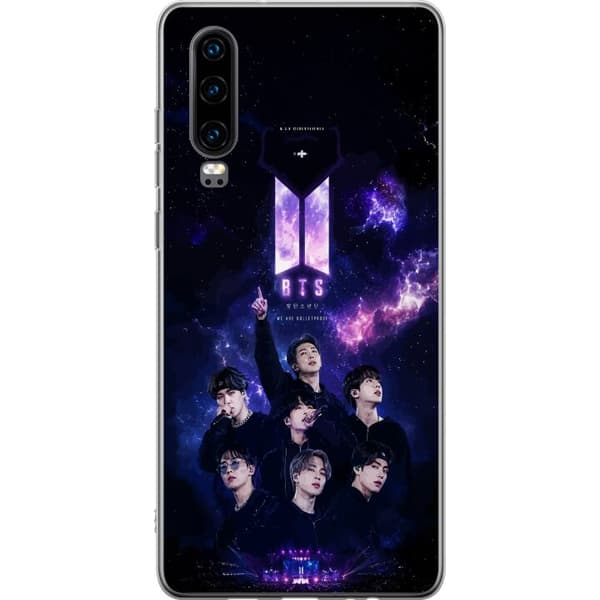 Kompatibelt Mobildeksel til Huawei P30 BTS lila