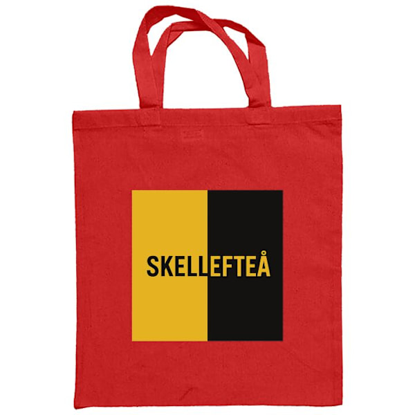 Kangaskassi | Kestävä Ostoskassi Kangasta Skellefteå - Hock Punainen one size