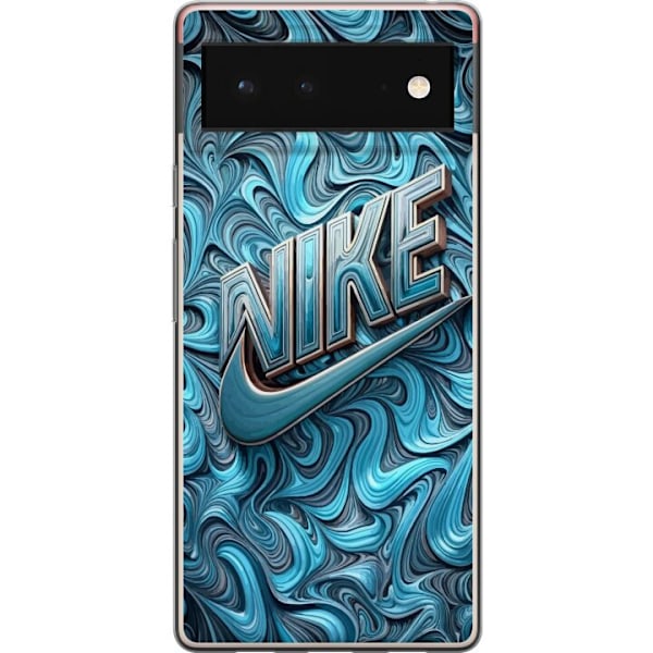 Google Pixel 6 Läpinäkyvä kuori Nike