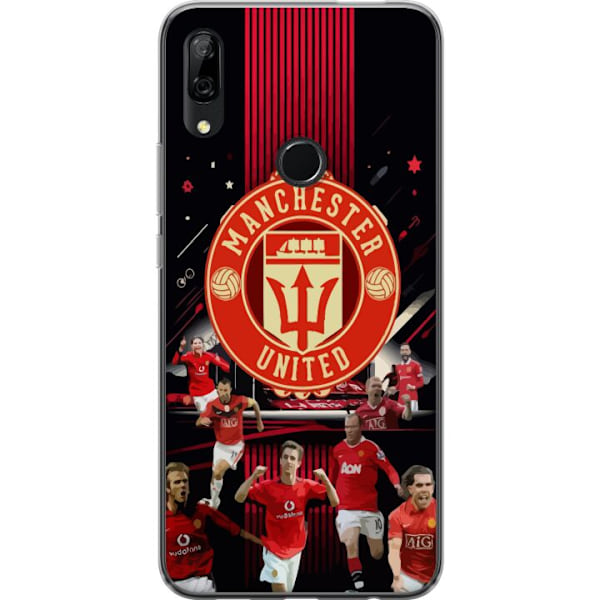 Huawei P Smart Z Gjennomsiktig deksel Manchester United F.C.