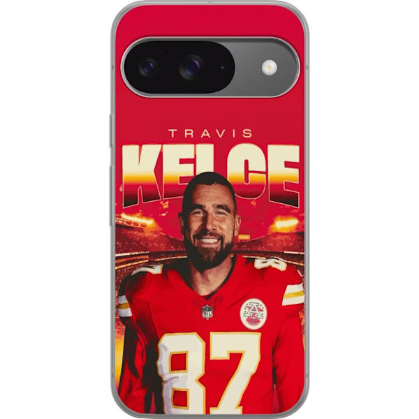 Google Pixel 9 Pro Läpinäkyvä kuori Travis Kelce