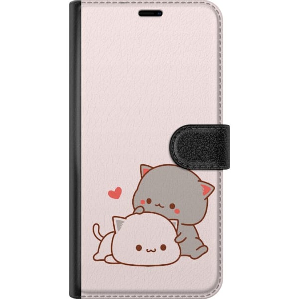 Motorola Moto E14 Lommeboketui Kawaii Katt