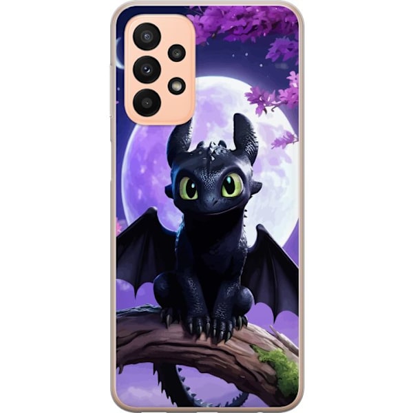 Samsung Galaxy A23 Läpinäkyvä kuori Kuinka kouluttaa lohikäärmeesi