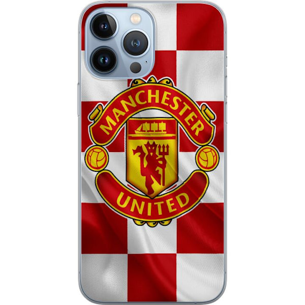 Apple iPhone 13 Pro Max Gennemsigtig cover Manchester United