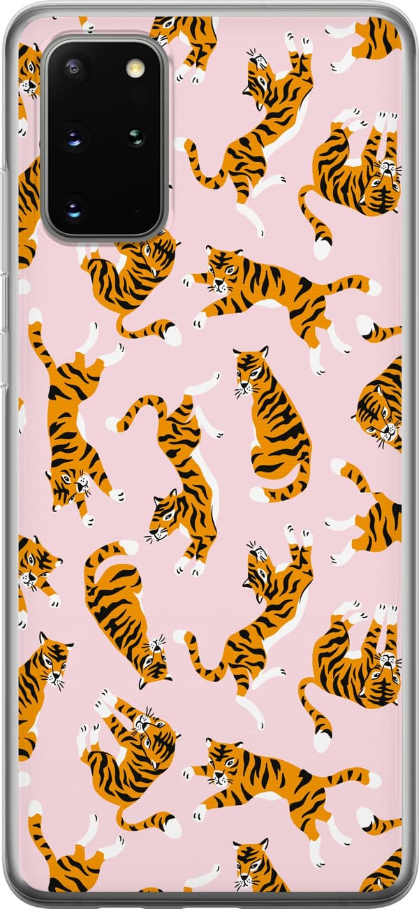 Kompatibelt Mobildeksel til Samsung Galaxy S20+ tiger