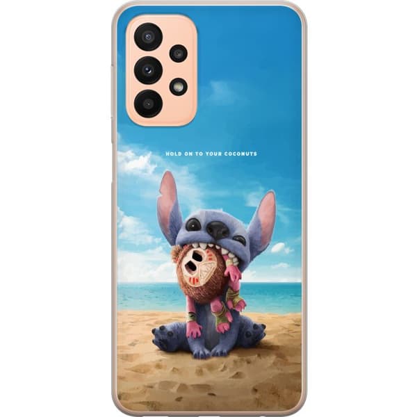 Kompatibelt Mobildeksel til Samsung Galaxy A23 Stitch