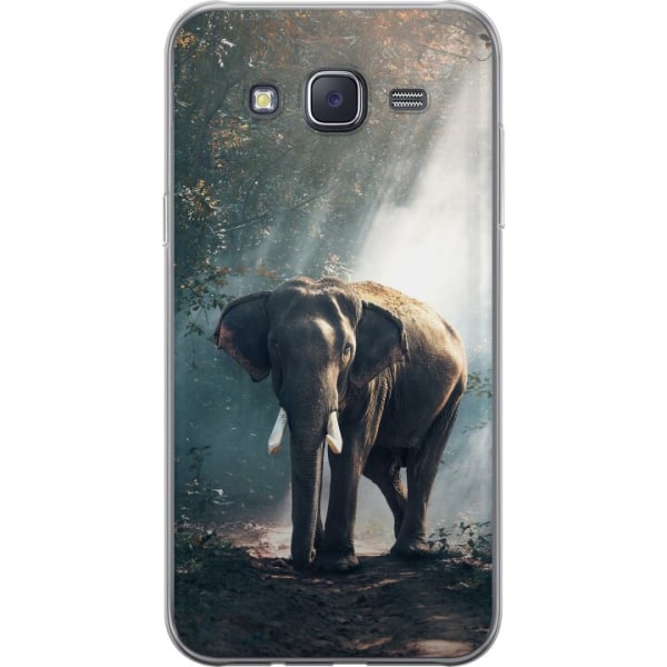 Samsung Galaxy J5 Cover / Mobilcover - Elefant