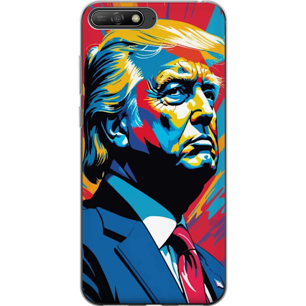 Huawei Y6 (2018) Genomskinligt Skal Trump