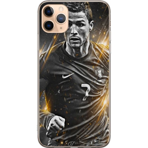 Apple iPhone 11 Pro Max Läpinäkyvä kuori Ronaldo