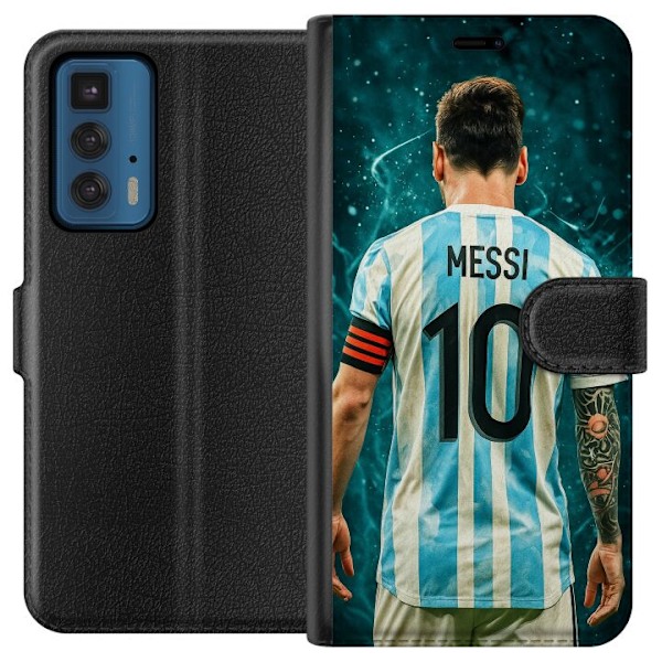 Motorola Edge 20 Pro Plånboksfodral Messi