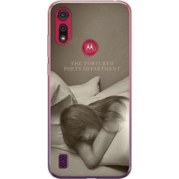 Motorola Moto E6s (2020) Läpinäkyvä kuori Taylor Swift