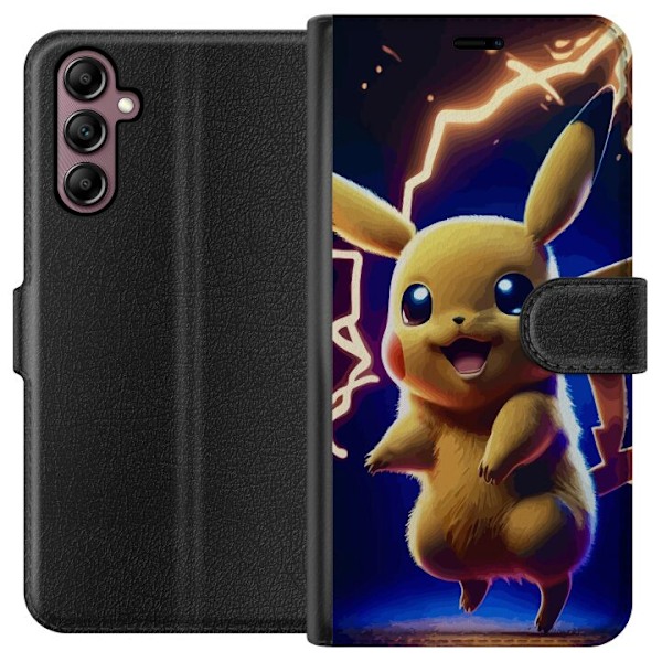 Samsung Galaxy A14 5G Lompakkokotelo Pikachu