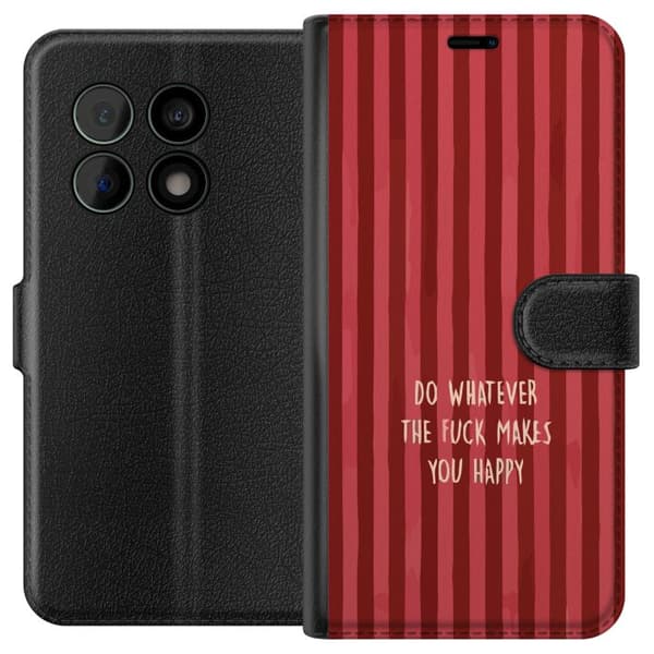 Kompatibelt Plånboksfodral till OnePlus 10 Pro Gör det som gör dig glad röd