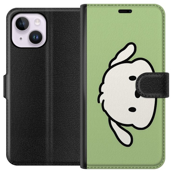 Apple iPhone 15 Plus Lompakkokotelo Snoopy Flip