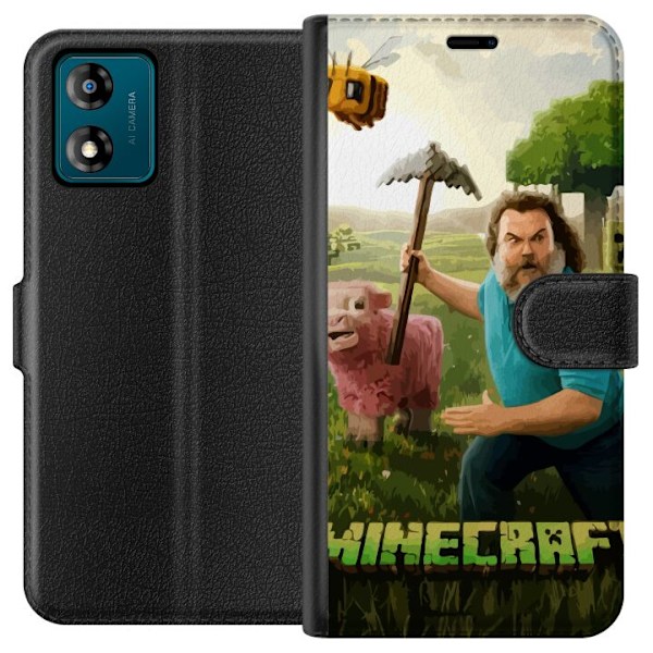 Motorola Moto E13 Lommeboketui A Minecraft Movie