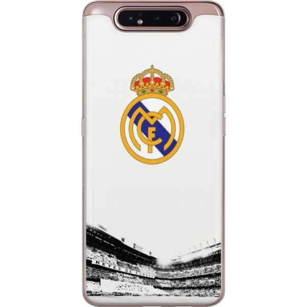 Samsung Galaxy A80 Gennemsigtig cover Real Madrid