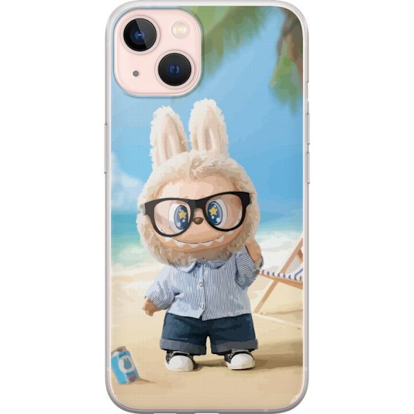 Apple iPhone 13 mini Genomskinligt Skal Labubu Dark Dreams –