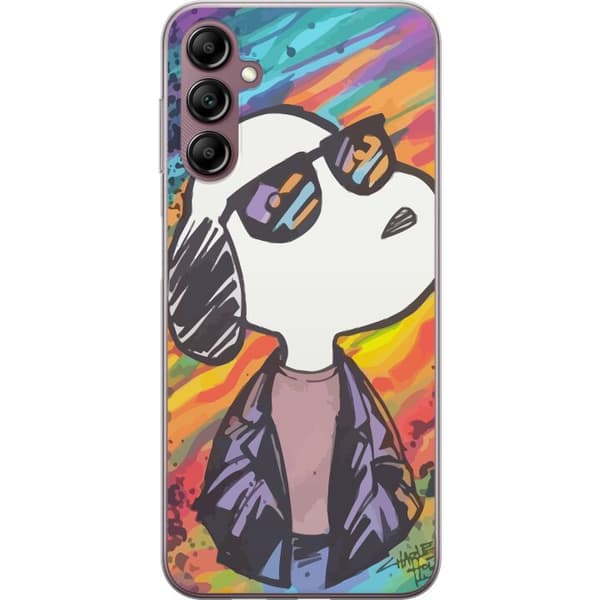 Kompatibelt Mobildeksel til Samsung Galaxy A14 5G Snobben Snoopy