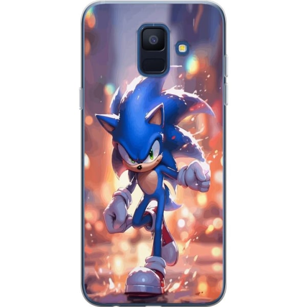 Samsung Galaxy A6 (2018) Gennemsigtig cover Sonic