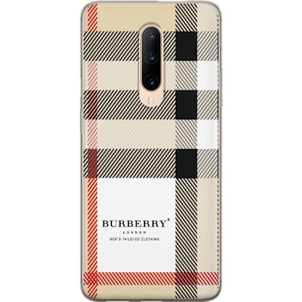 OnePlus 7 Pro Gjennomsiktig deksel Burberry