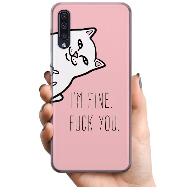 Samsung Galaxy A50 TPU Mobilskal Fine