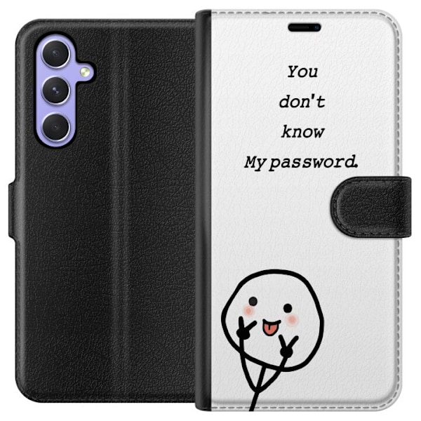 Samsung Galaxy A54 Plånboksfodral You Don’t Know My Passwor