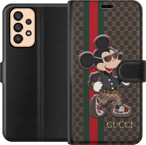 Kompatibel Tegnebogsetui til Samsung Galaxy A33 5G Mickey Mouse