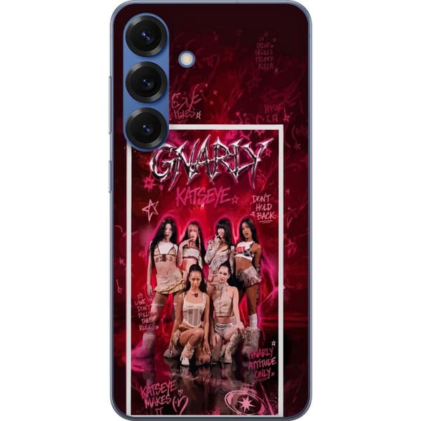 Kompatibelt Mobilskal till Samsung Galaxy S25+ KATSEYE rosa