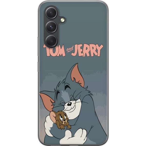 Samsung Galaxy S25 Gjennomsiktig deksel Tom og Jerry