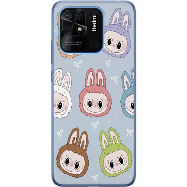 Xiaomi Redmi 10C Läpinäkyvä kuori Tähtikuvioitu hirviöase